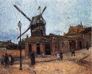 Vincent Van Gogh Le Moulin de la Galette oil painting reproduction
